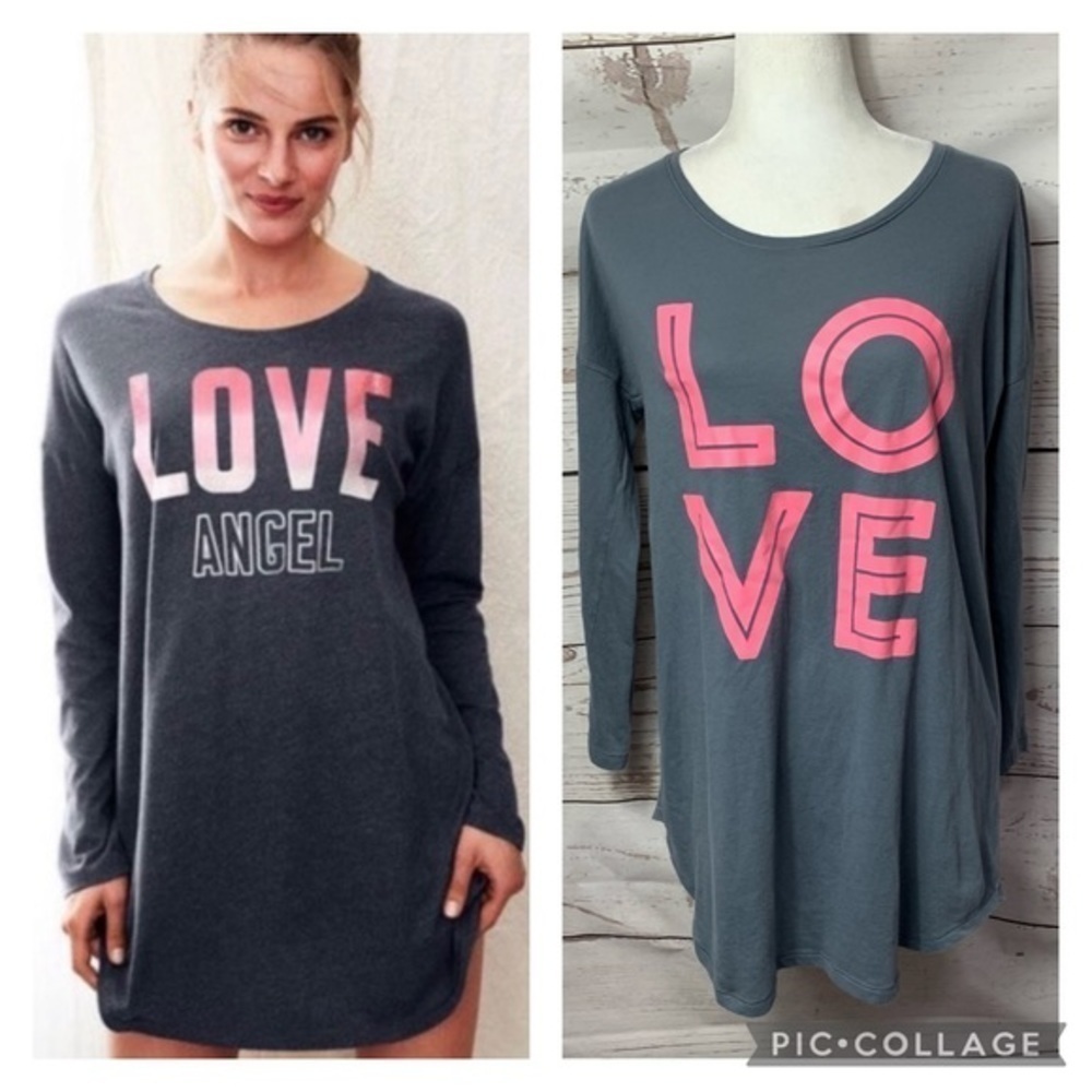 VS LOVE Logo Long Sleeve Sleepshirt